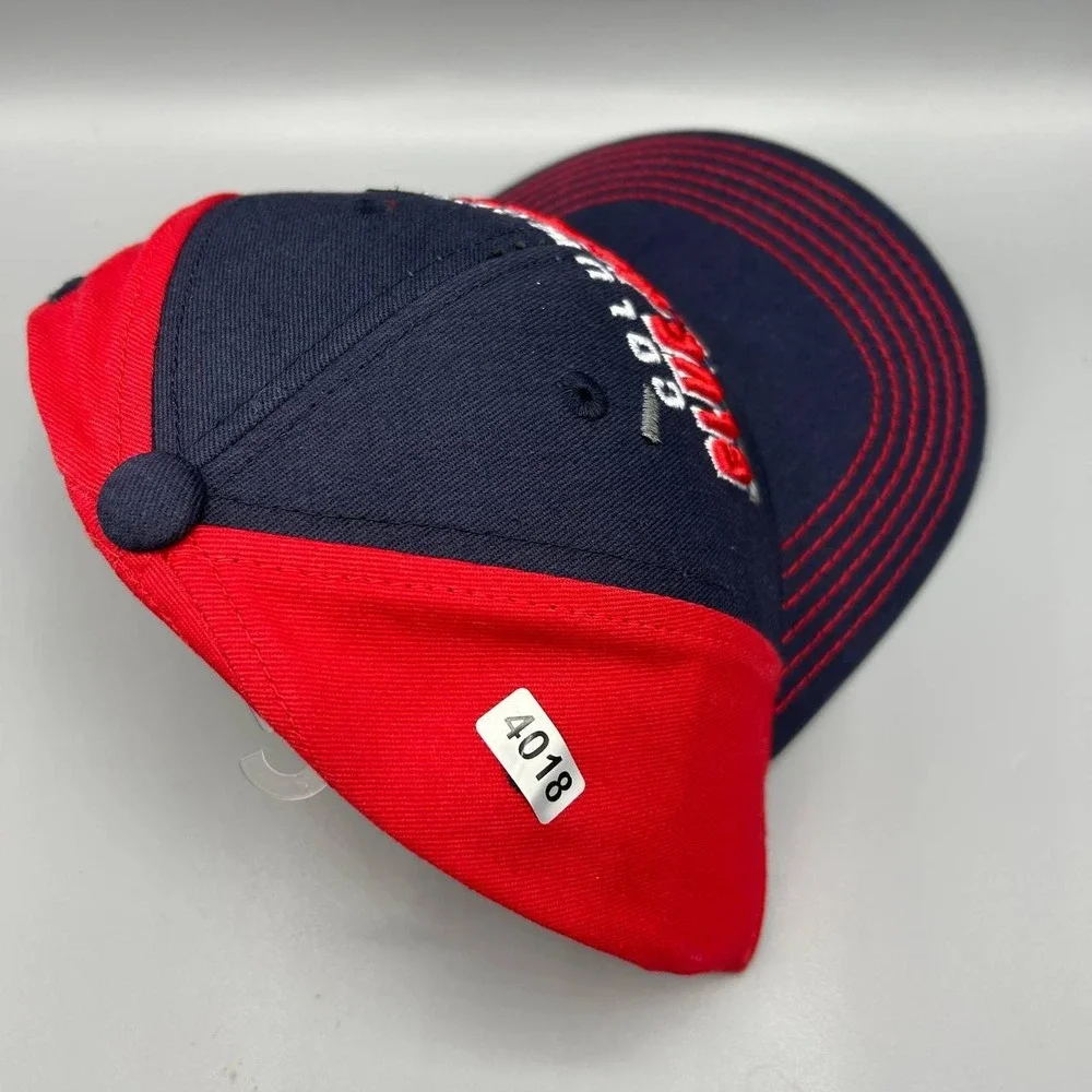 Columbus Blue Jackets‎ Hat Youth Red Embroidered NHL Strap Back Cap Cotton New